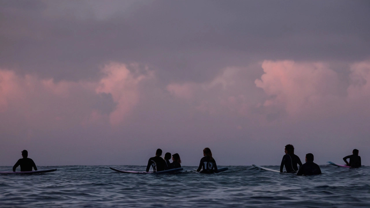 Paris Olympics Surfing Competition Kicks Off in Tahiti with Top Athletes Brave the Waves